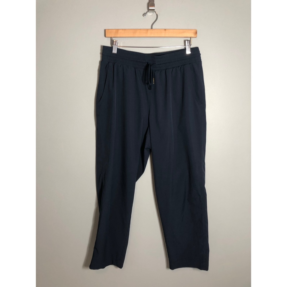 GapFit Joggers Women LP Night‎ Shadow Navy Blue Elastic Waist Drawstring
